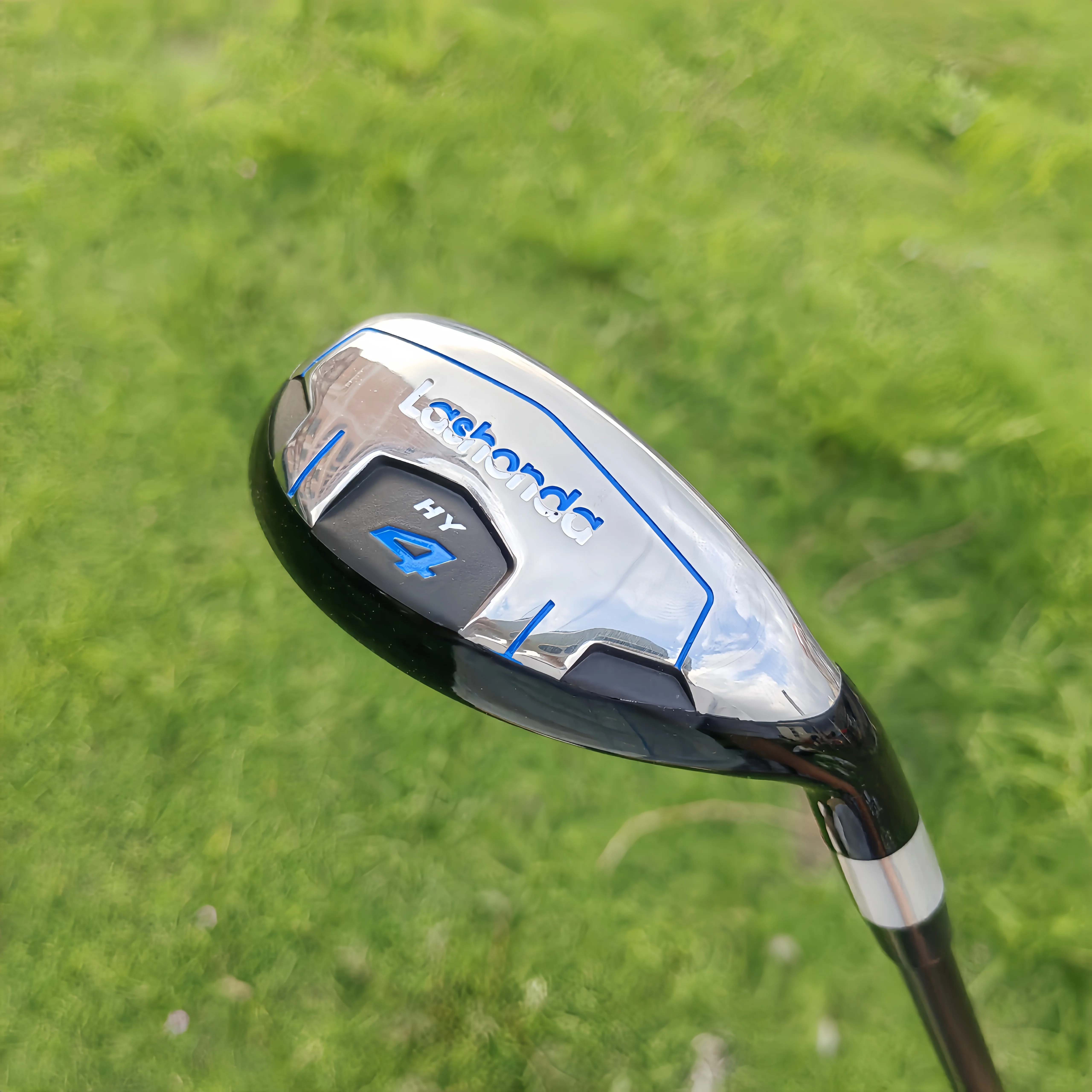 Lashonda Golf Hybrid Club - Kippenpoot Koolstofvezel SR-as, all-terrain dekking, hoge vergeving voor lange afstanden