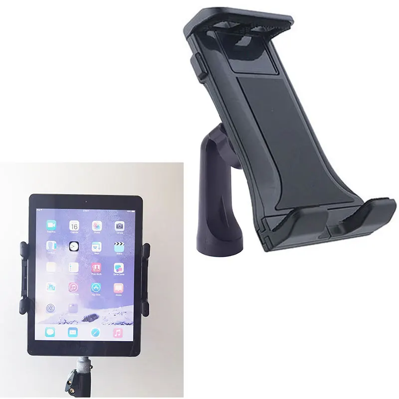 Rotatable Phone Holder Clip Cellphone Tripod Mount Clamp 17MM Ball Head Adapter Connector Mobile Phone Tablet