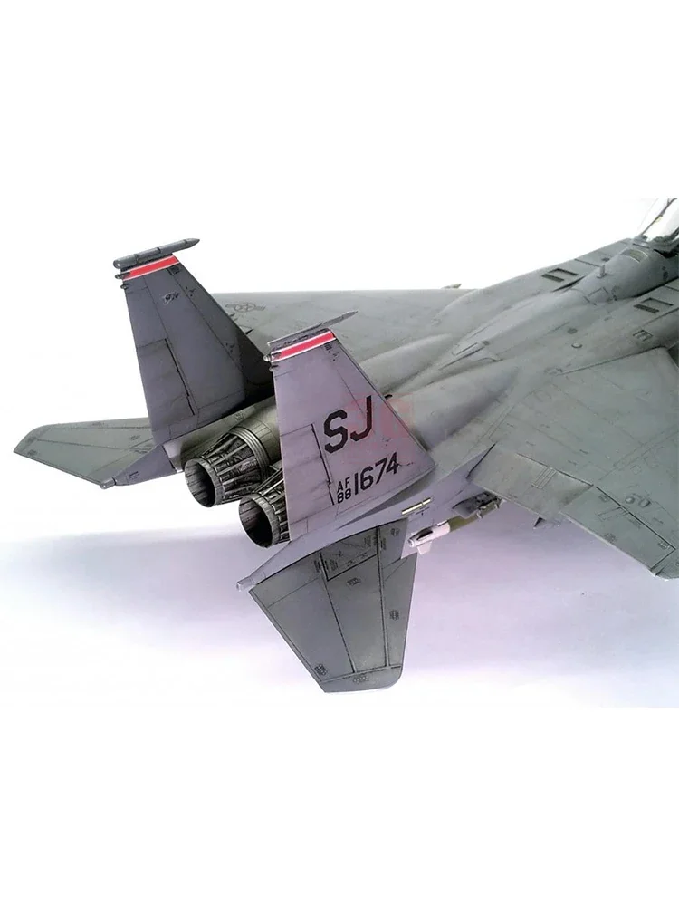 Academy Assembly Aircraft Model Kit 12295 USAF F-15E Seymour Johnson Fighter 1/48