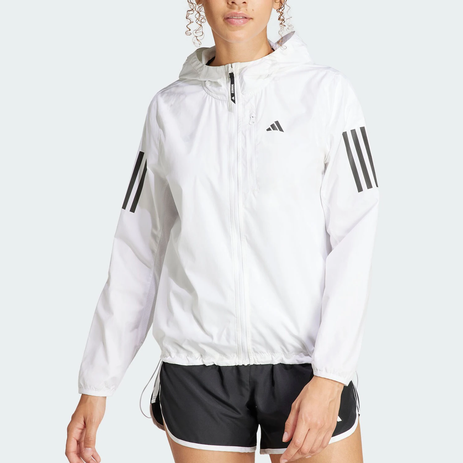 

Adidas подлинная весенняя новая женская тканая дышащая куртка с капюшоном IK7445