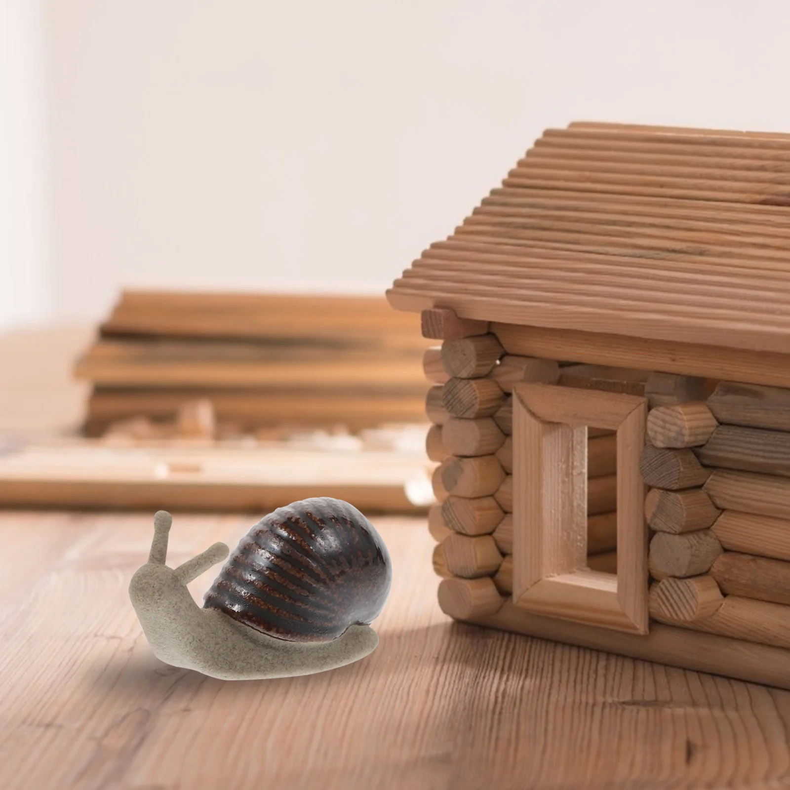 

1Pcs Creative Snail Ornament Miniature Ceramic Garden Decor for Fairy Garden Micro Landscape Bonsai Potted Plant Fish Tank Home