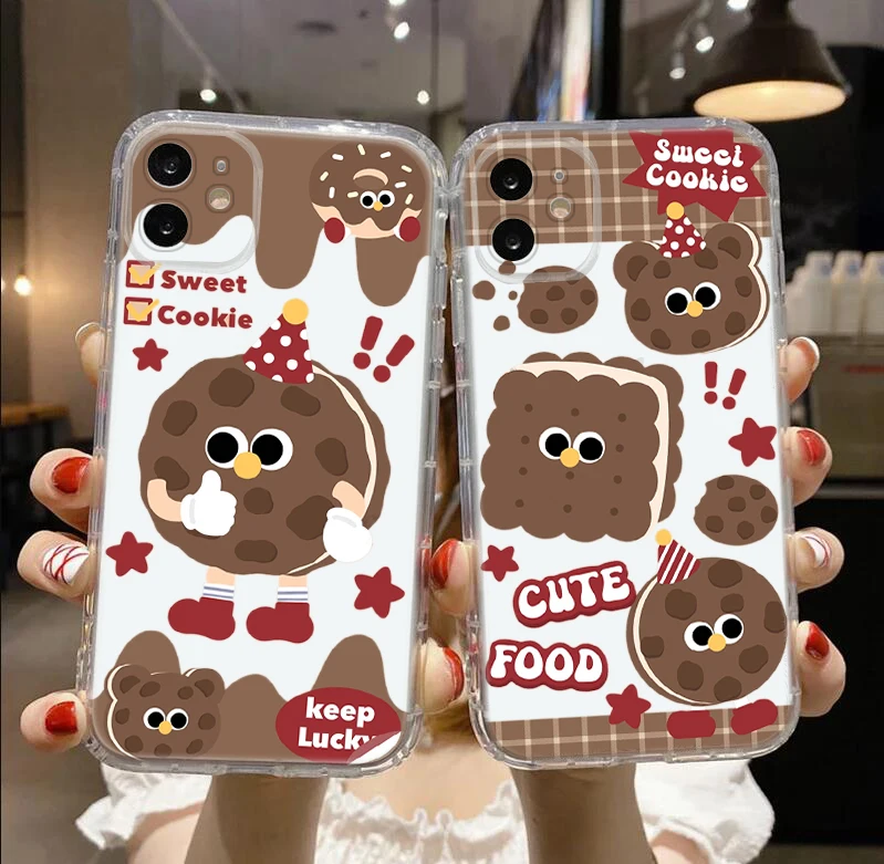 Q13 Cookie Soft Case for Moto G9 Powe One Pro E12 E22I E22 G52 G42 G32 G22 G23 Z2 Z Play P40 P30 Edge 30