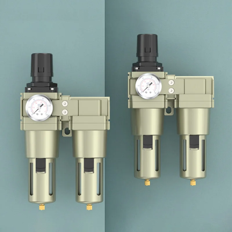 CWF 1/4 3/8 1/2 3/4 1in Pneumatic Parts Air Filter Accessory Source Treatment Unit for Compressor Oil water separation