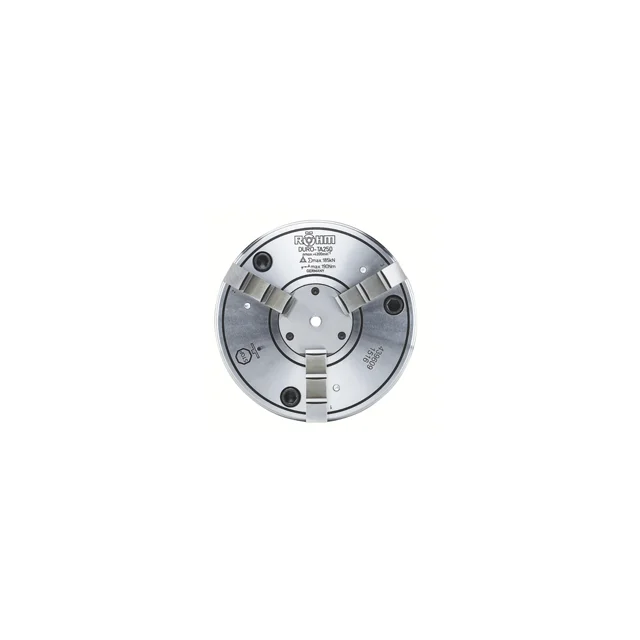 ROEHM Key bar chuck DURO-TA size 1603-jaw chuck, one-piece reversible jaws with base jaes