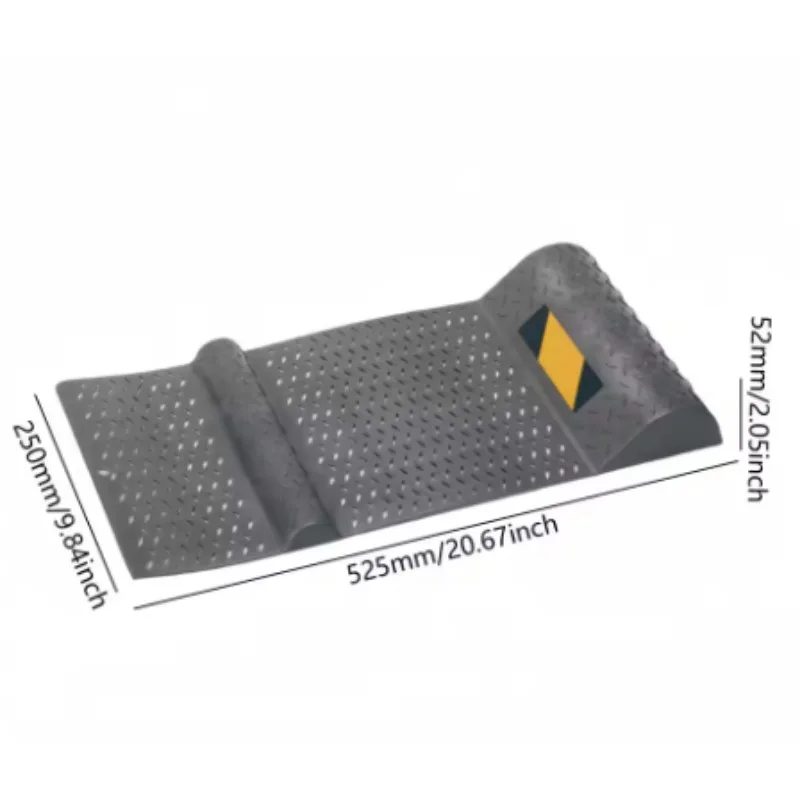 

1Pcs Parking Mat Professional Parking Guide Blocks Tire Guides Wheel Stopper，Non-slip Mat，Auto parts