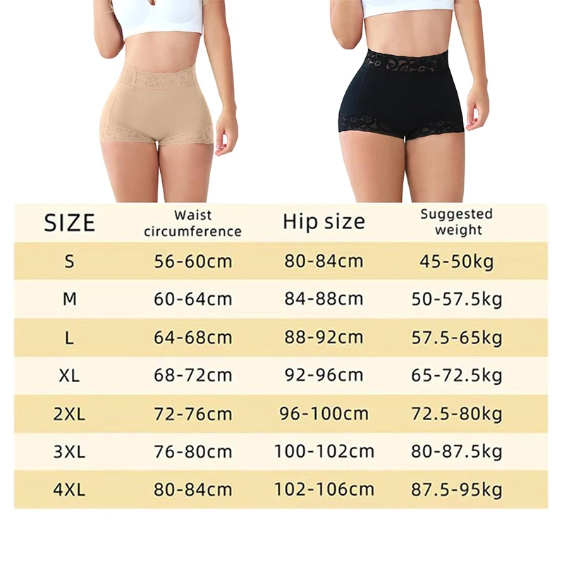 Women Lace Body Shaper Classic Daily Wear Butt Lifter Panty Smoothing Brief Tummy Control Shapewear Ladies Slimming Underwear