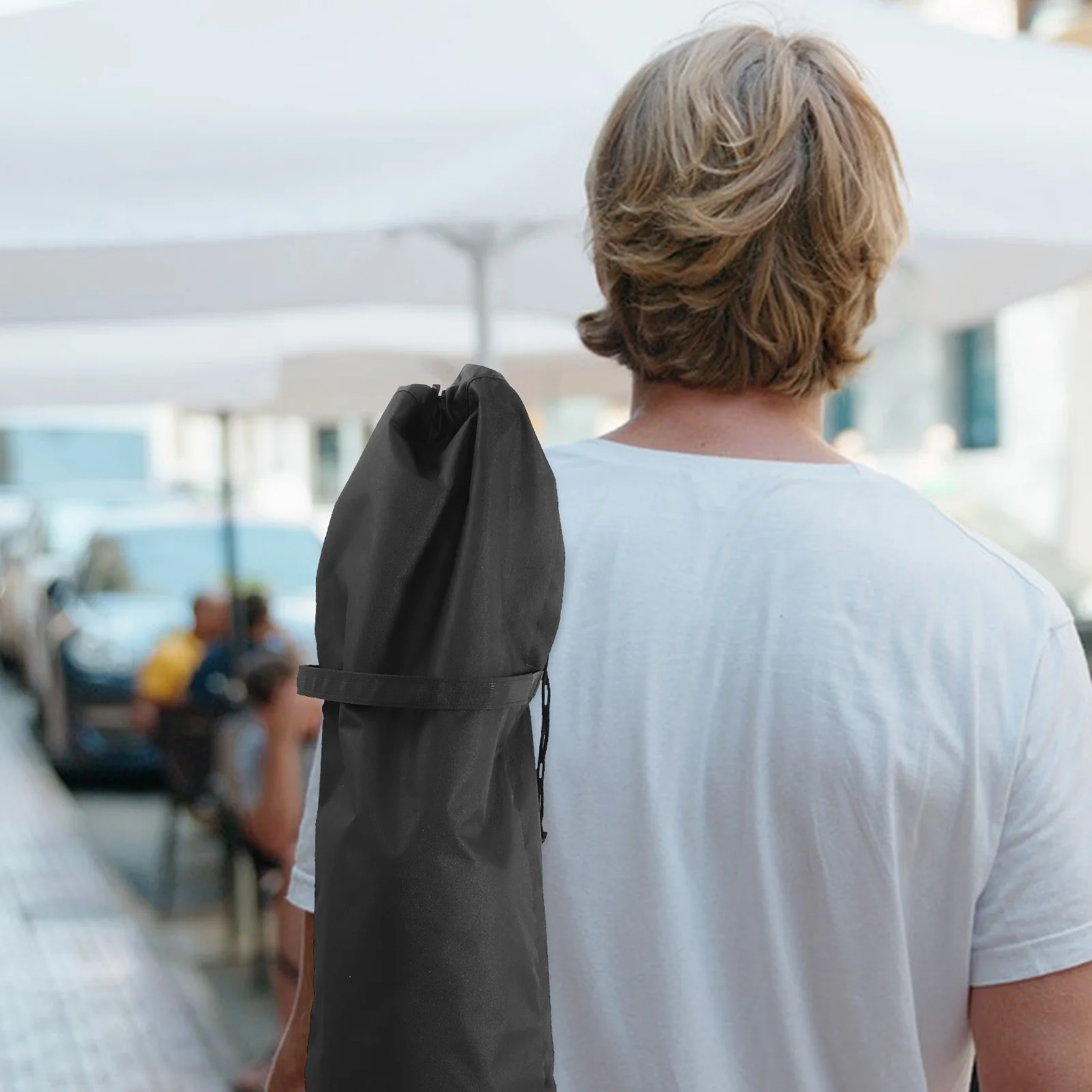 

1pc Folding Chair Storage Bag Large Capacity Portable Camping Chair Carrying Bag For Outdoor Beach Lightweight Durable