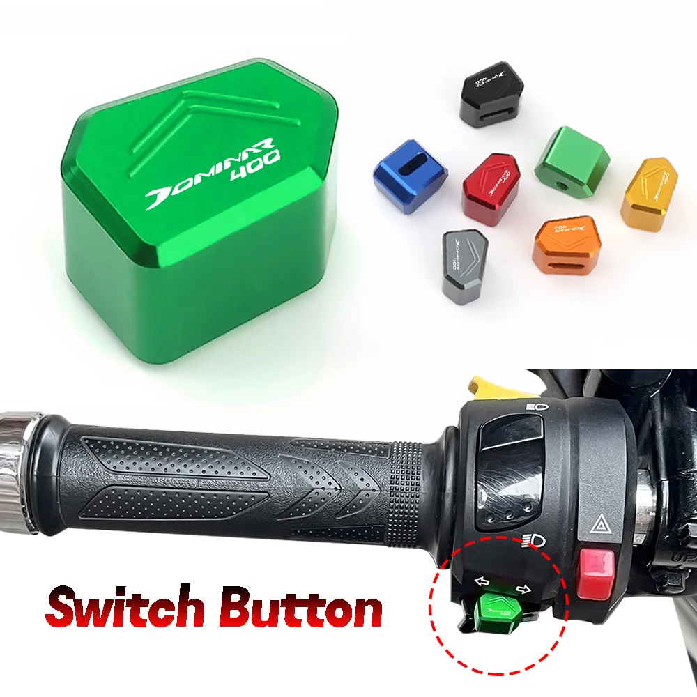 

Для Bajaj Pulsar 200NS RS AS 150 180 Dominar 400 2024 2025 кнопка переключения указателя поворота колпачок для мотоцикла алюминиевые аксессуары