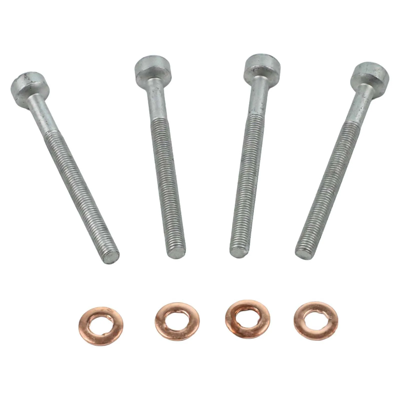

8Pcs Injector Bolts with Copper Washers A0019902607 for Mercedes Diesel Engines Compatible with A Class B Class and More