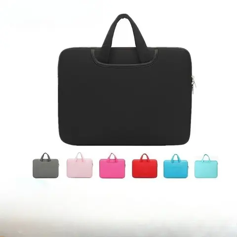 Thick and shockproof laptop bag suitable for 10/11/12/13/14/15/15.6/16/17 inch men's and women's laptop bag Anti drop thickening
