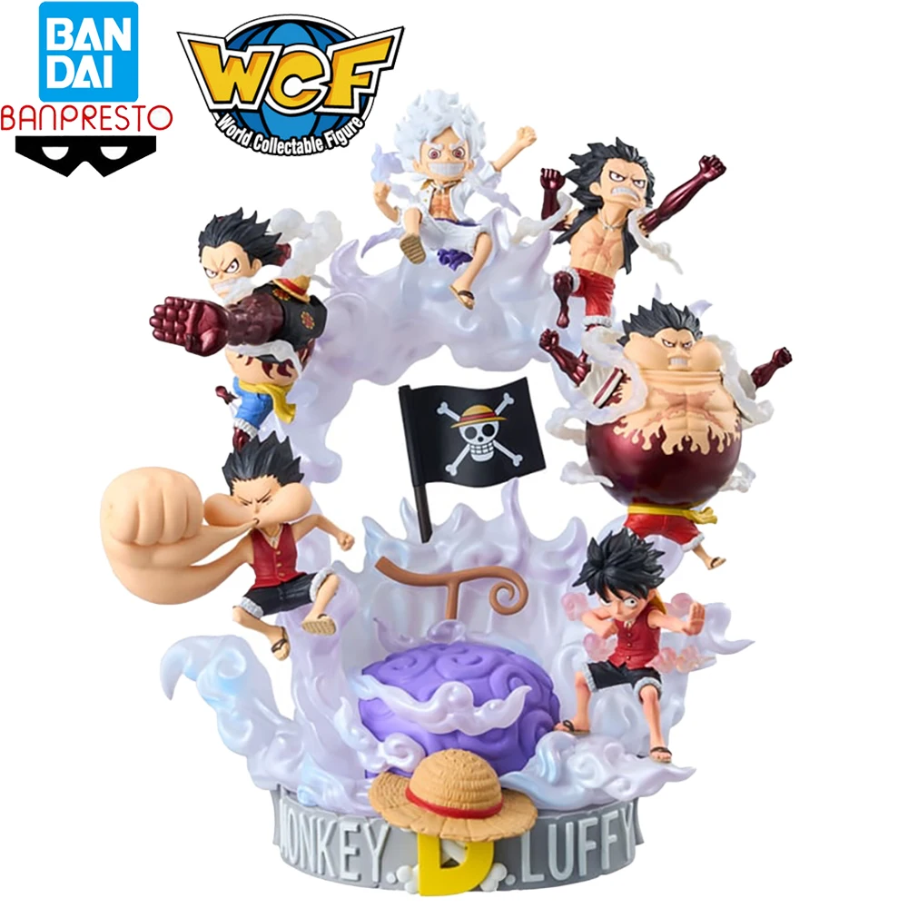 

Pre Sale Original Bandai Banresto World Collectable Figure One Piecemonkey D. Luffy Collection Collectible Scene Model Toys