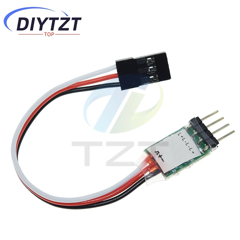 1/3 قطعة RC ضوء تحكم LED نظام لوحة التبديل تشغيل/إيقاف 3CH ل RC سيارة مركبة RC سيارة صغيرة أجزاء الطائرات الثابتة الجناح