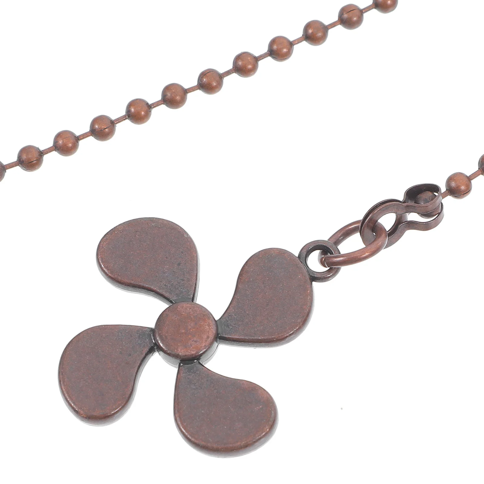 2 قطعة مروحة السقف سلسلة سحب بني داكن خمر قلادة الزخرفية مفتاح الإضاءة موسع الكلاسيكية استبدال المصباح ل