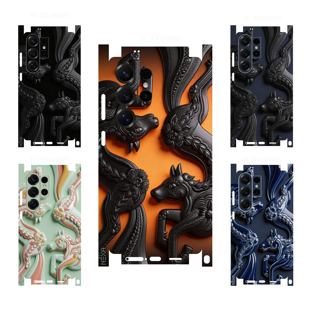 HM Sticker for Samsung galaxy S24 S23 S26 S25ultra Note20 Decals Back Film Cover Screen Protector Wrap Ultra Thin