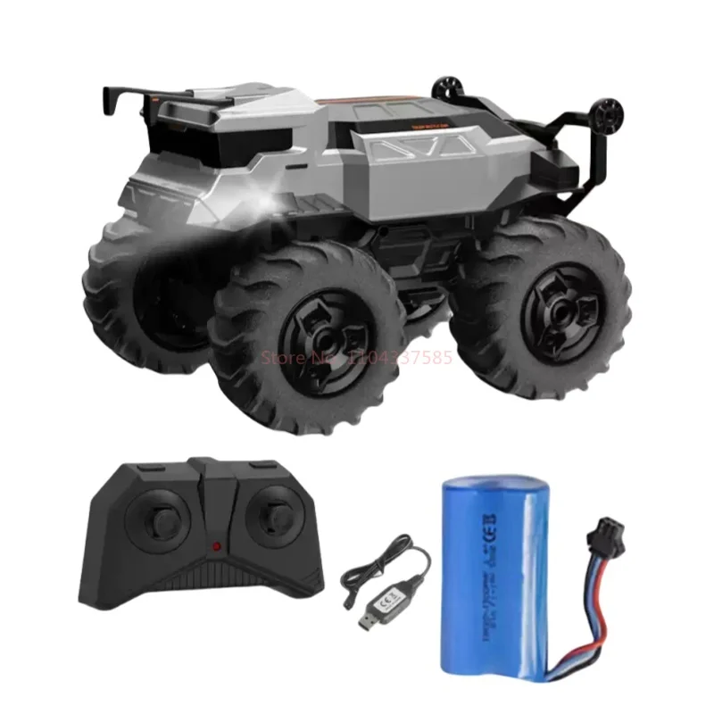 Rc Kinderen Speelgoed Afstandsbediening Vierwielaandrijving Off Road Opladen Volledig Waterdicht Klimmen Stunt Auto Bouwsteen Racing Gift