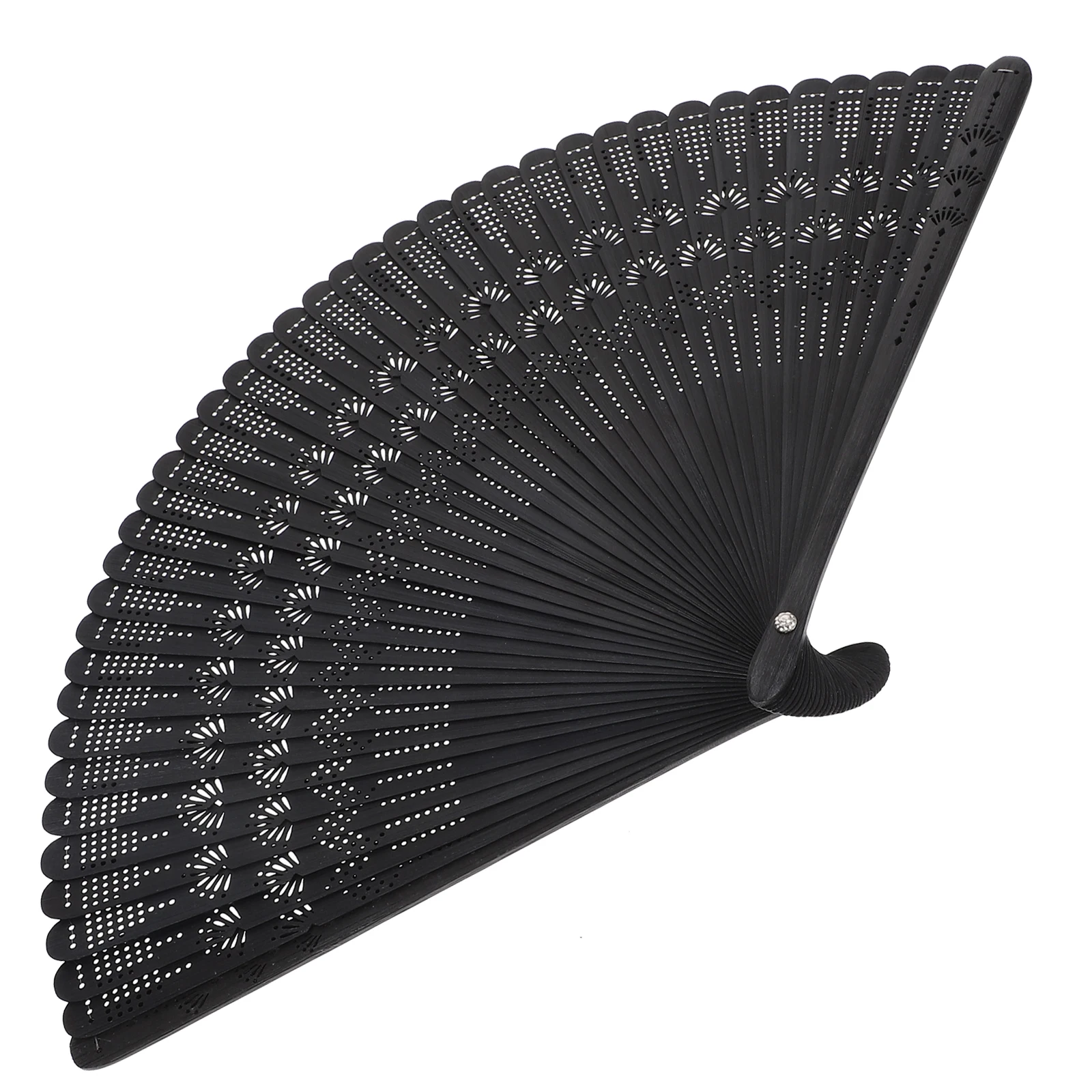 

Bamboo Folding Hand Folding Fan Fans Vintage Decor Chinese Japanese Dance Women Retro Handheld Classic Style Silk