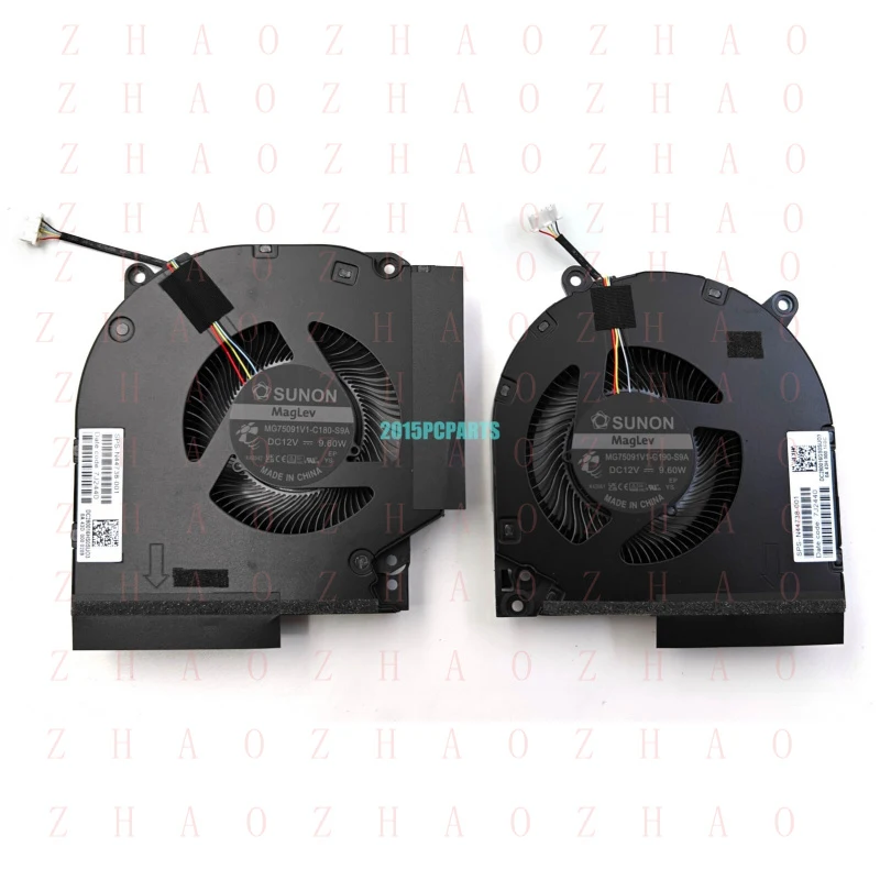 L+ New for HP Victus 16-R 16-R0073CL TPN-C169 CPU / GPU Cooling Fan N44738-001 DC12V