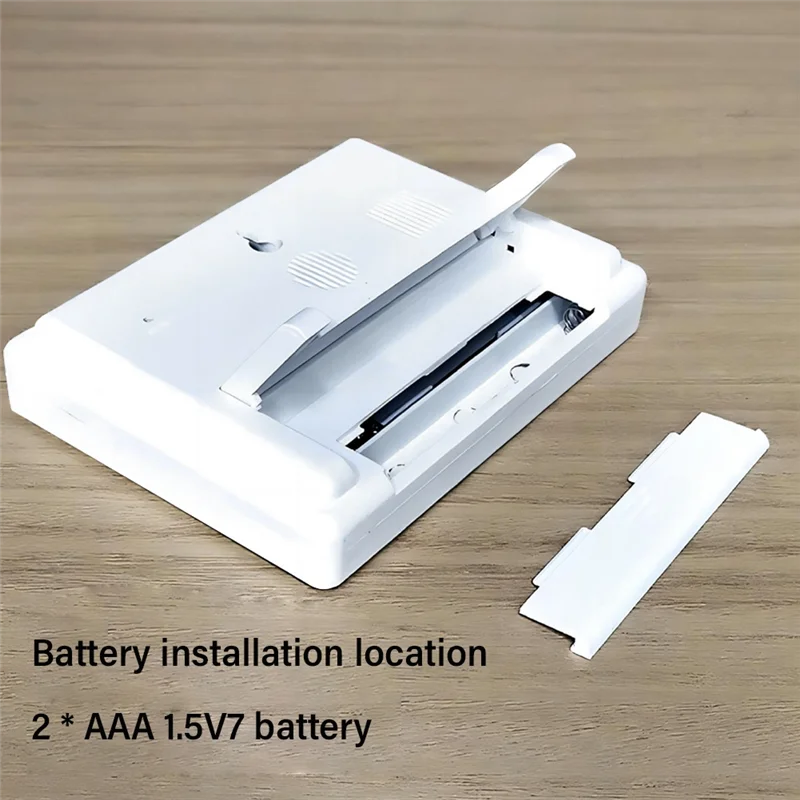 -A90P Wifi Wireless Thermometer Hygrometer Indoor Outdoor Digital Temperature Humidity Meter Large Screen Electronic Time