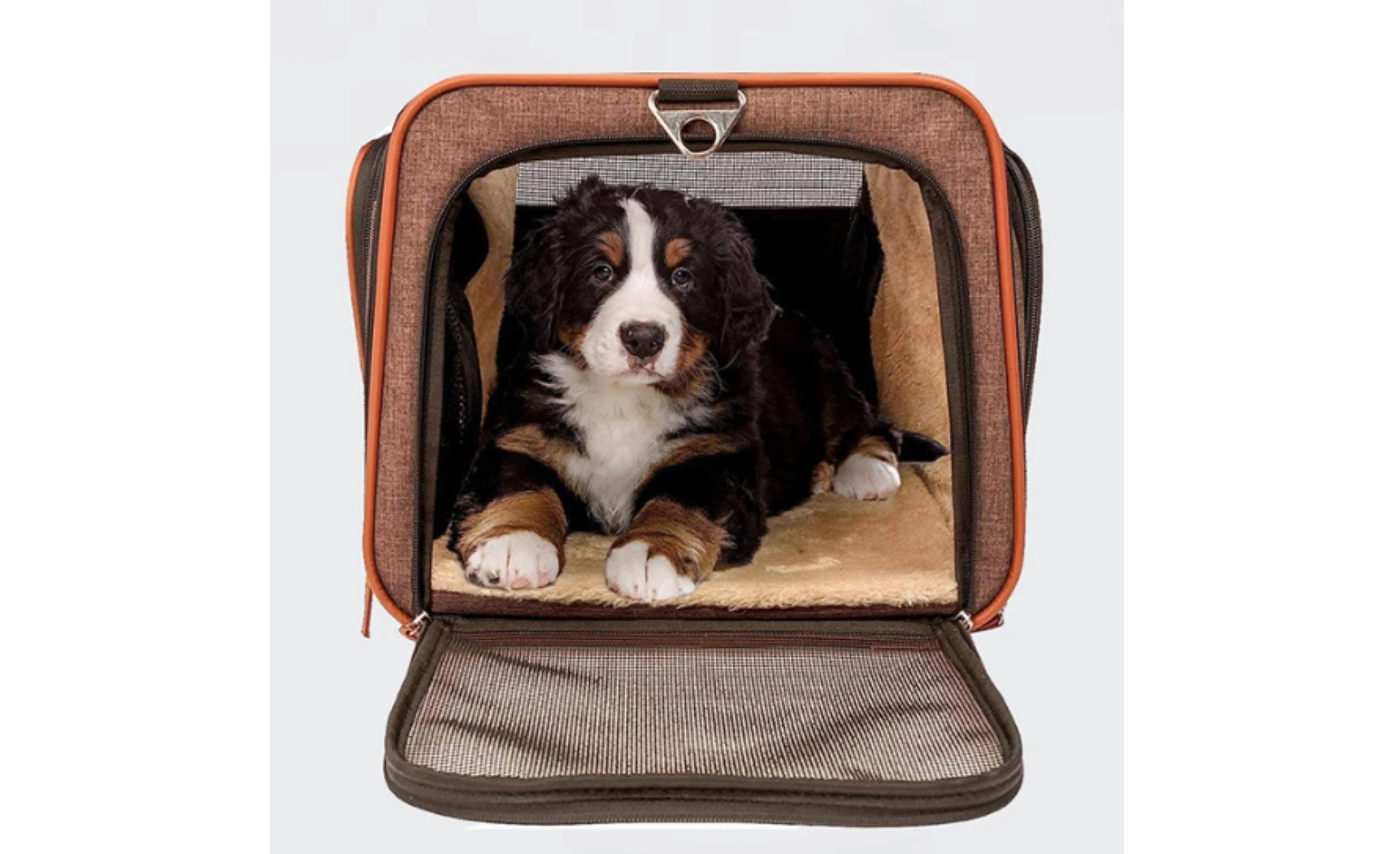 Rolling Mesh Pet Carrier Soft-sided Animal Carrier Breathable Mesh Windows Telescoping Handle for Convenient Transport Rolling Mesh Pet Carrier Soft-sided Animal Carrier Breathable Mesh Windows Telescoping Handle for Convenient Transport