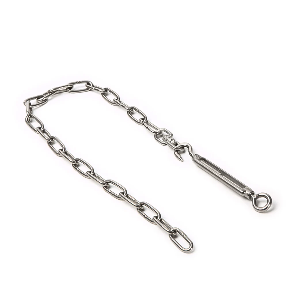 1 M Lifting Chain 1.2/1.5/2.0/2.5/3.0/4.0/5.0/6.0/8.0/10mm 304 Stainless Steel Chain Long Link Chain/Short Link Chains Key chain