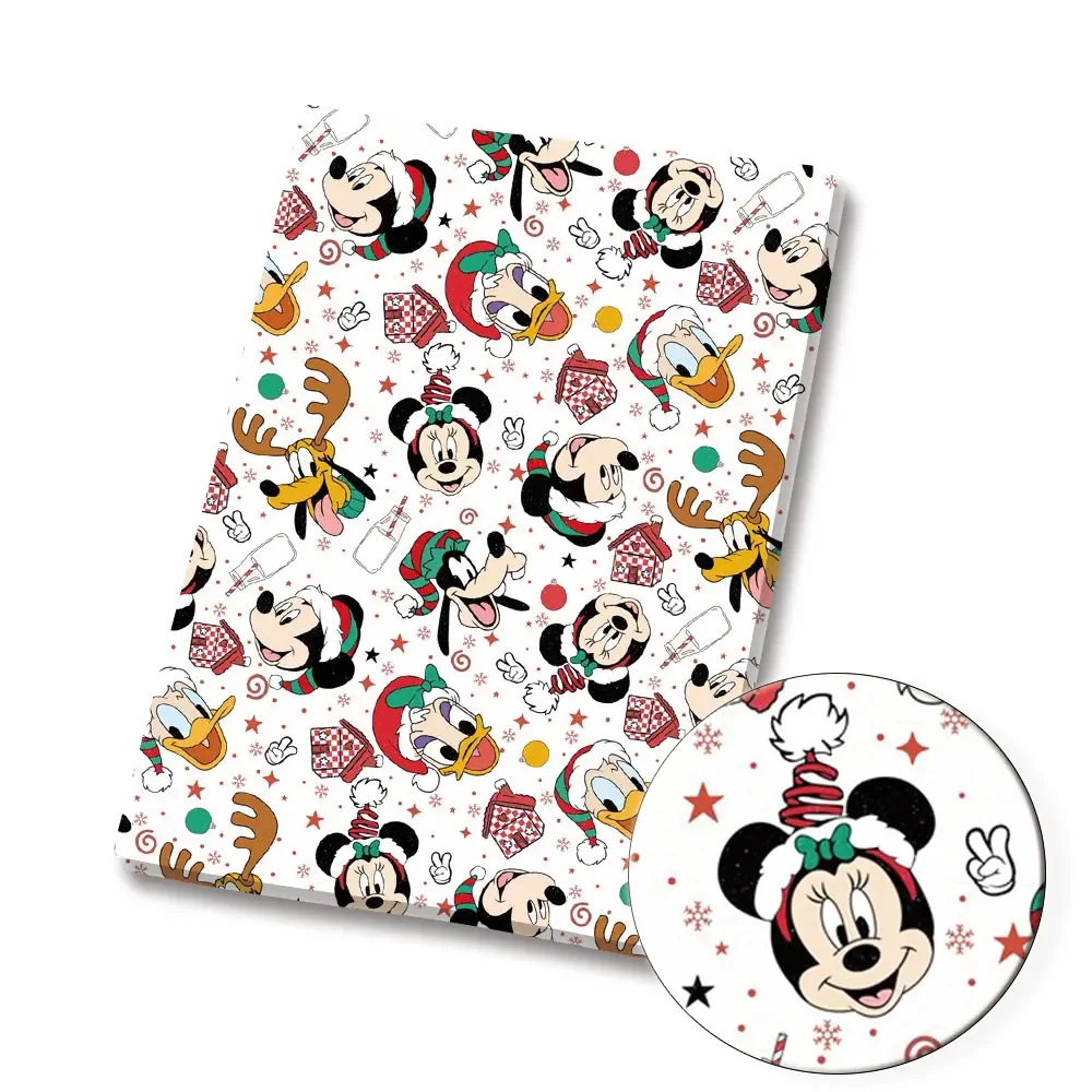 Tkanina disney 140x50CM Kreskówka tkanina bawełniana Patchwork Tkanina Kid Home Tekstylia do szycia Sukienka dla lalek Zasłona Tkanina bawełniana