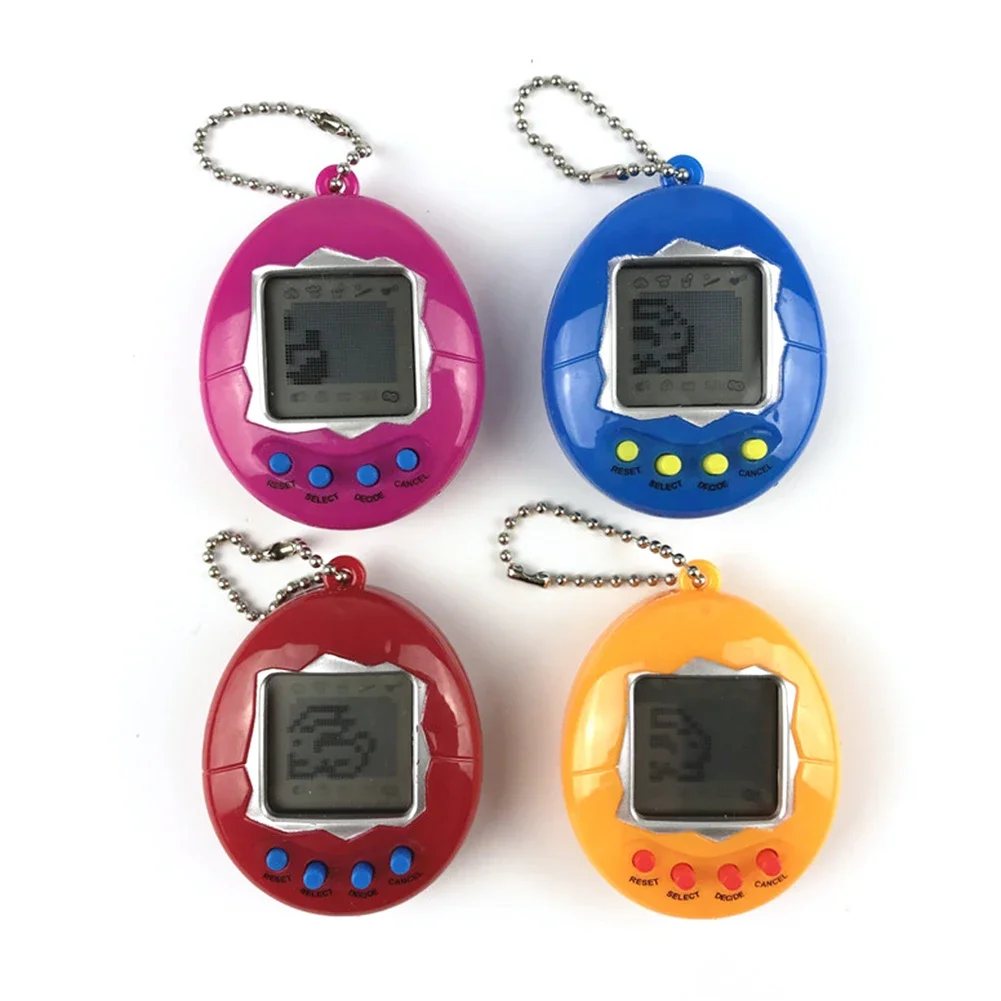 Creativo Tamagotchi Giocattolo elettronico per animali domestici Portachiavi Macchina da gioco Regali per bambini Educativi Divertenti anni '90 Nostalgico Virtuale Cyber Pet Toy