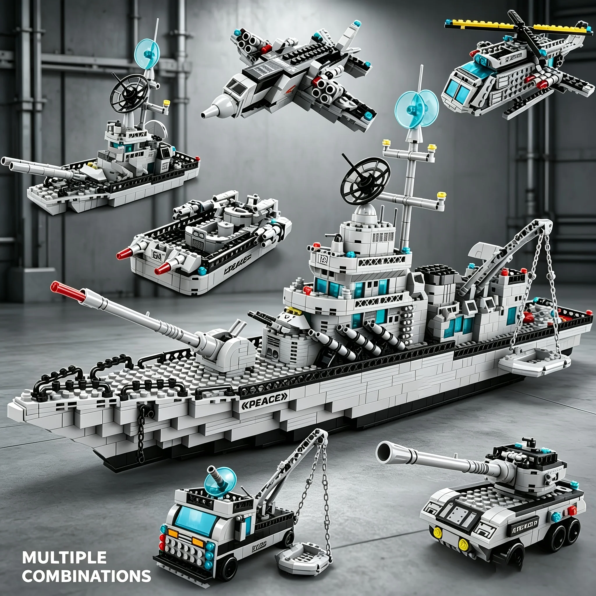 Набор строительных блоков для  – обзор и цена Model Kit Battleship