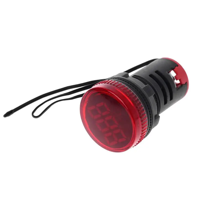 22mm 50-380V Wskaźnik termometru LED Cyfrowy wyświetlacz Część elektroniczna Wysyłka wysyłkowa