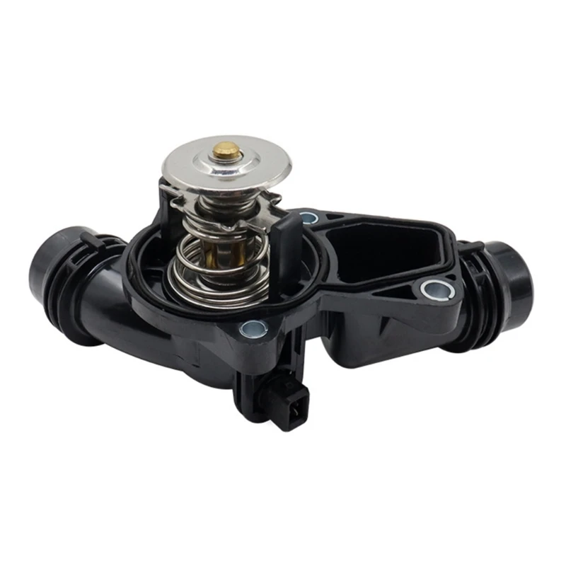 Compatible For E46 E60 11530139877 Engine Coolant Thermostat Housing Assembly Ensure Optimal Temperature Control Durable