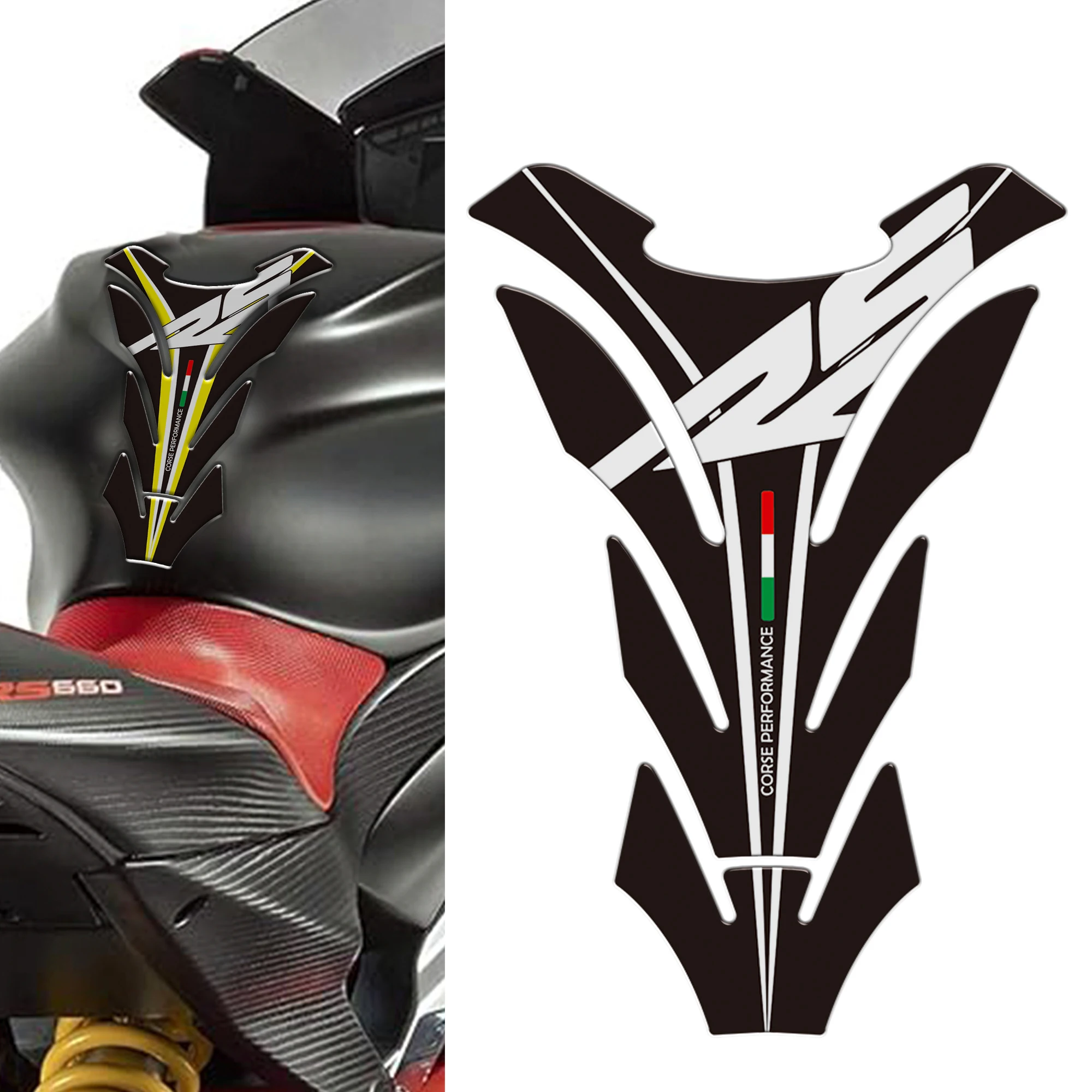 

Комплект аксессуаров для мотоциклов для Aprilia Rs, 3D смоляная гелевая накладка на бак, новый комплект для мотоцикла, эмблема, значок, логотип, декоративные наклейки для обтекателя