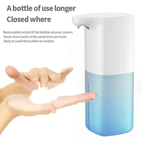 Automatic Smart Touchless Hand Wash Machine 350ml Infrared Sensing Auto Foam Dispenser Feature-Rich Lotion Shampoo Container