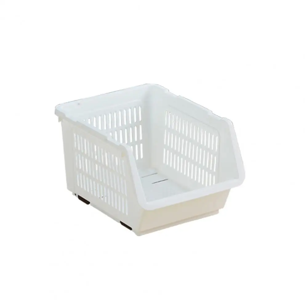 Storage Basket Multifunctional High Capacity Space-saving Stackable Kitchen Fruit Vegetable Shelf Home Supplies