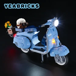 YEABRICKS – Kit d'éclairage LED pour 10298 Vespa 125, ensemble de blocs de construction (modèle non inclus), briques, jouets pour enfants