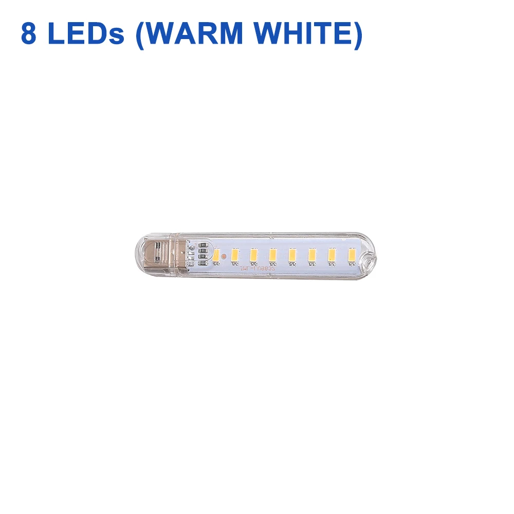 Mini USB LED Night Light, 3-24 LEDs