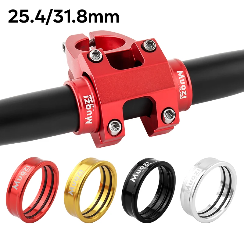 Aluminium Alloy Bike Handlebar Fixing Ring Road MTB Mountain Bicycle Handle Bar Tube Position Hoop 25.4/31.8mm