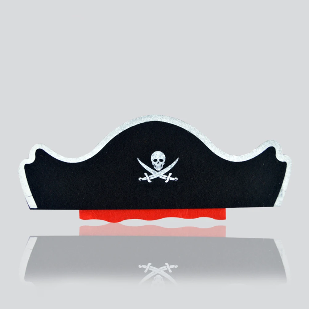 

4 Pcs Pirate Dressing Props Cosplay Accessary Headdress Halloween Party Supplies