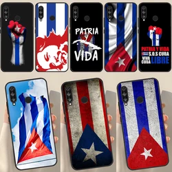 Cuba flag Art Cover For Huawei P30 Pro P50 P20 P40 Lite P Smart 2021 Nova 5T Case For Honor 50 8X 10i