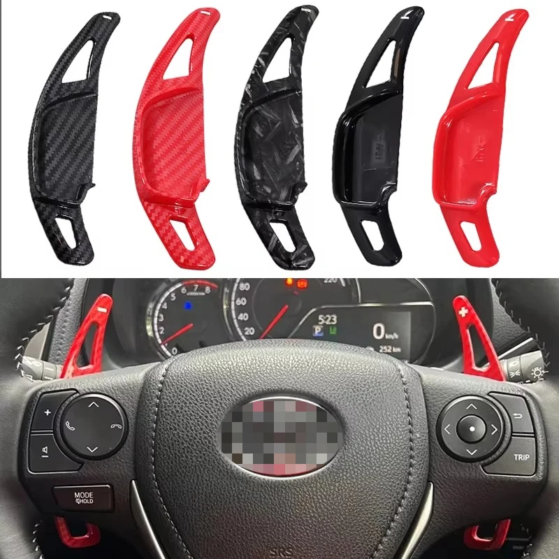Car Shift Paddle Steering Wheel Paddle For Toyota Vios Raize Revo Fortuner Altis Mark X Levin Camry Corolla Zelas RAV4 Nova