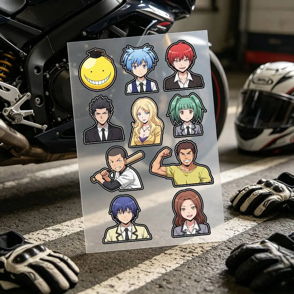Assassination Classroom Stickers Auto Body Bumper Windows Motorcycle Laptop Walls Vinyl Decal Car Tuning Accessories