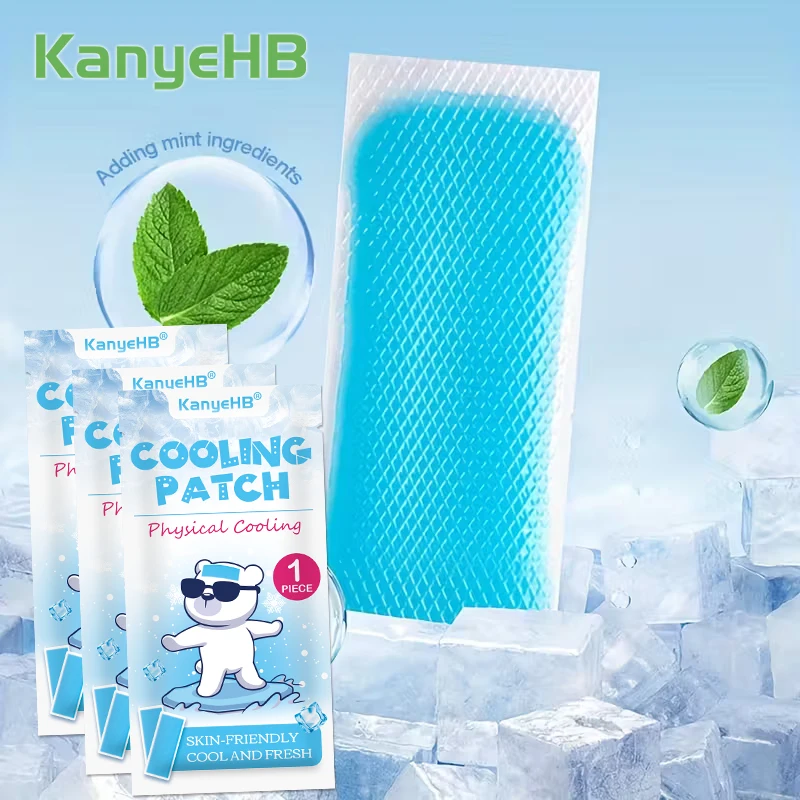 

3Pcs Fever Cooling Patches Forehead Strips Phone Ice Cooling Sheet for Baby Kids Children Adult Headache Pain Relief Patch A2186