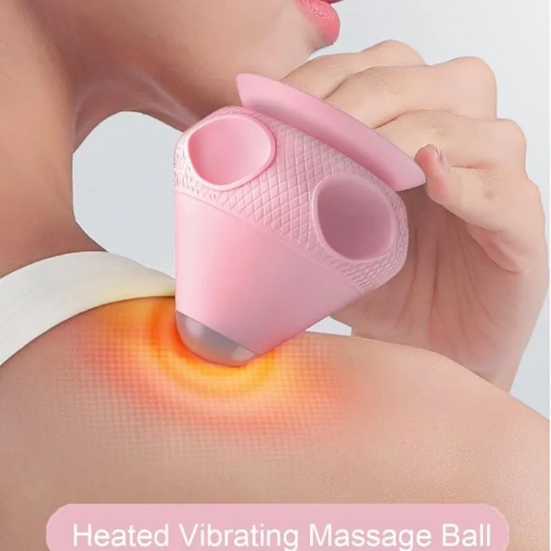 Massage Ball Vibration Trigger Point Ball Self Massager Deep Tissue Massage FootShoulder Back RechargeablExercise Massage Device