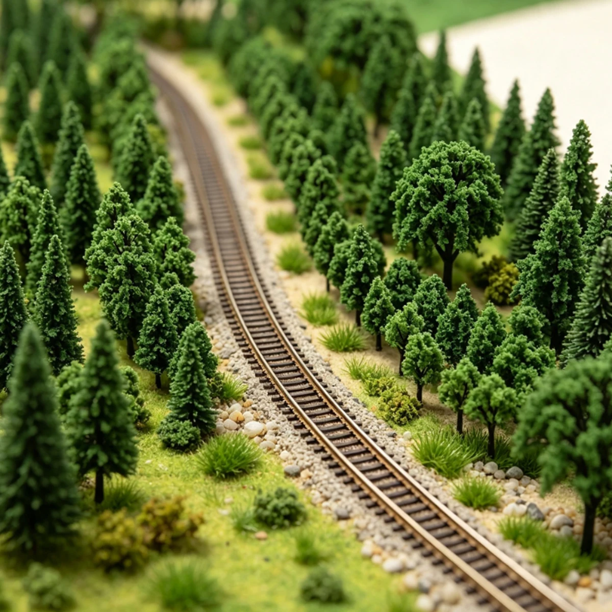 20Pcs 2-6cm Mixed Miniature Tree Models, Random Sizes Scenery Trees for Train Railway Landscapes, Scene Building Projects ZSY