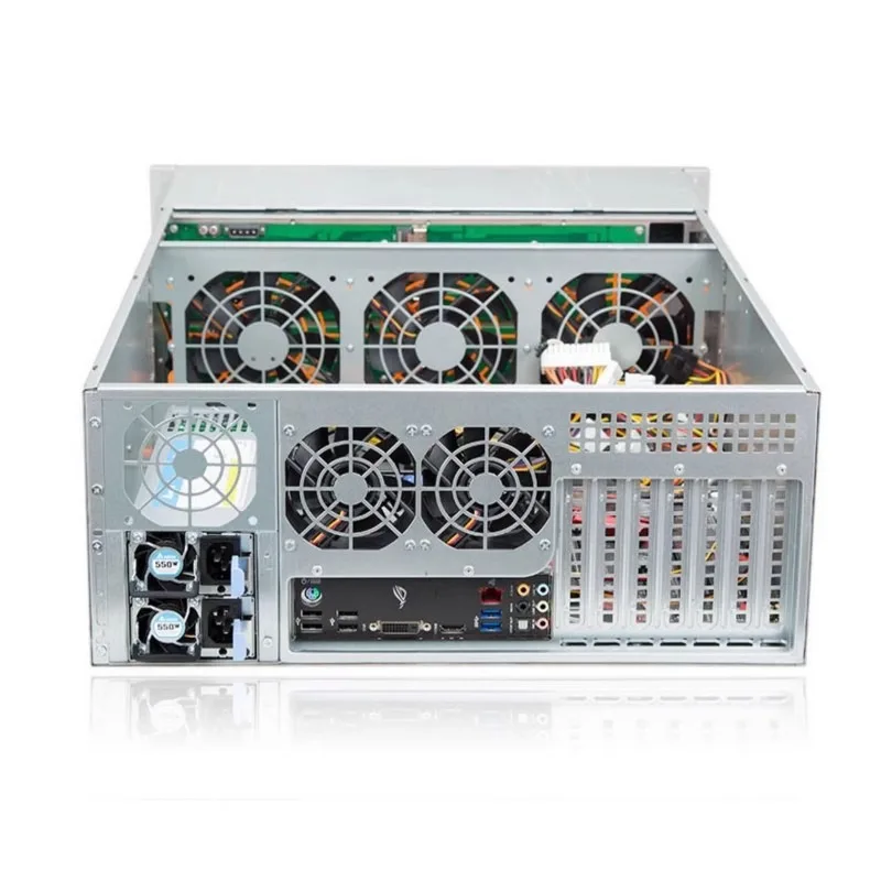 4U-R4424 Hot Swap Server 24 Disk Storage Chassis AI Cloud Computing ATX CRPS Redundant Power Supply