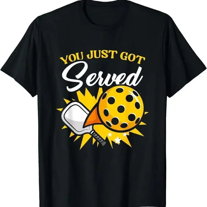 You Just Got Served Paddleball Game Funny Pickleball Player T-Shirt