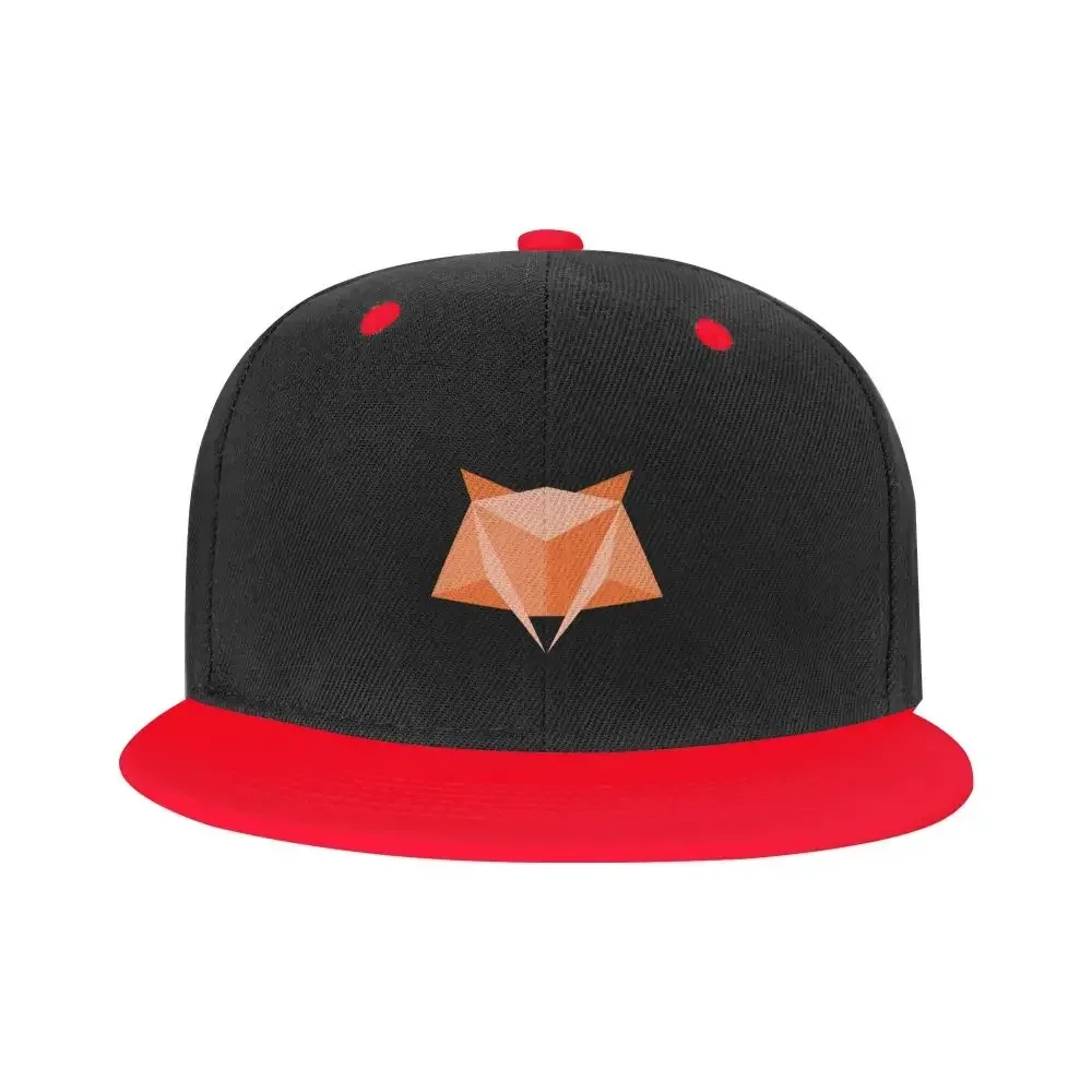 Digital Fox Metamask Crypto Bitcoin Ethereum Defi Snapback Cap Colorful Baseball Caps Gift Hipster Best Quality