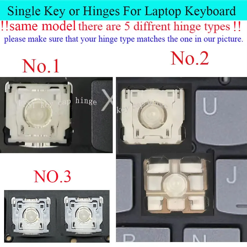 Single Key cap hinges For Lenovo V15 G1 IML V15 G2-ALC -ITL IJL 2020  V15 G3 ITL IAP ABA IAH ABP Laptop Keyboard Keys