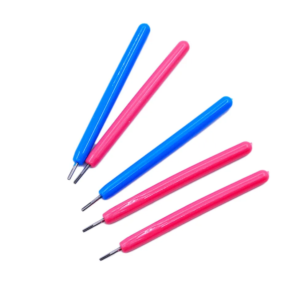 5Pcs Premium Paper Quilling Tools Set Stainless Steel Ballpoint Tip Non-Slip Rubber Handle for 3D Quilling Paper DIY Papercraft