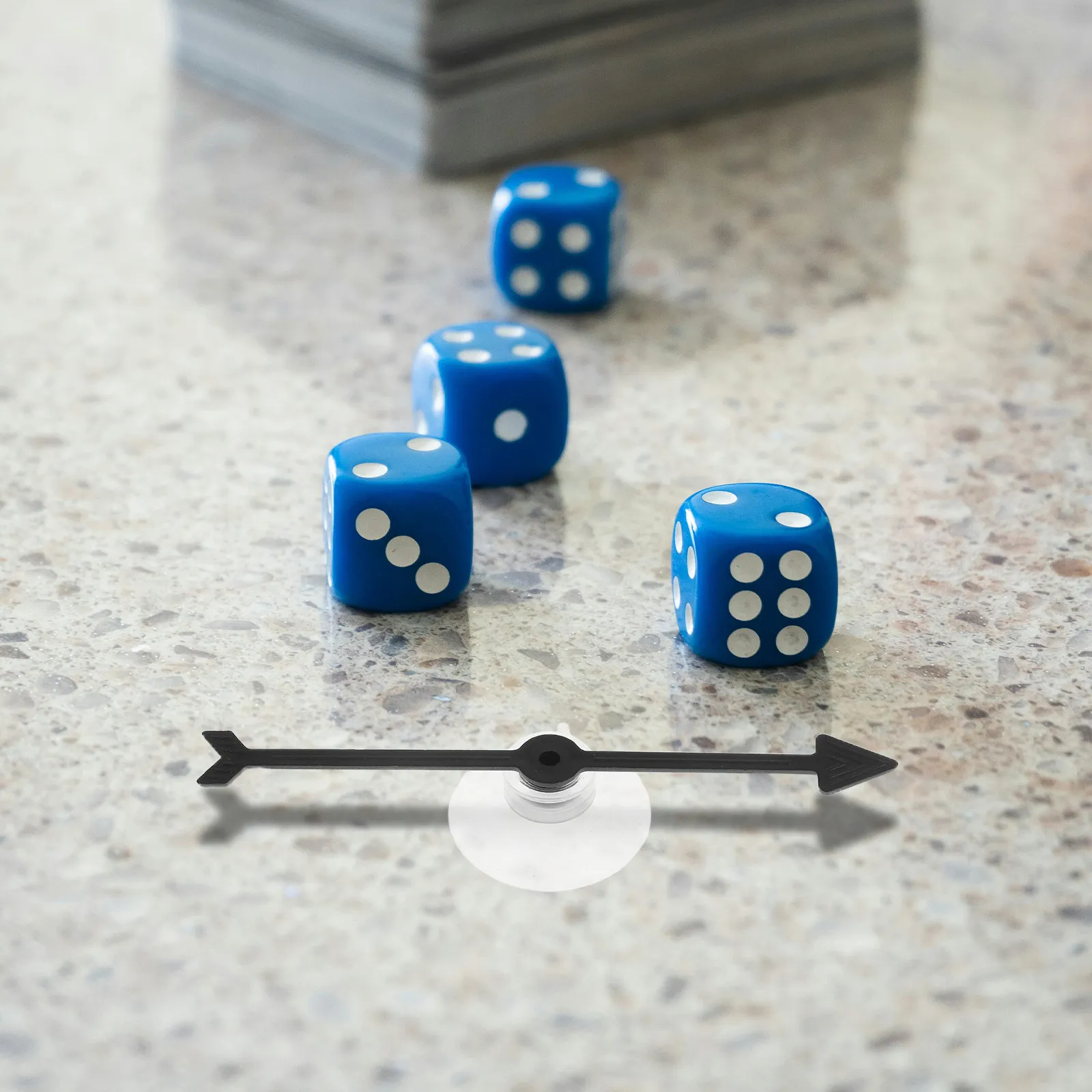 6 Pcs Game Spinning Board Arrow Home Suction Cups Accessories Classroom Gaming Sign Arrows for