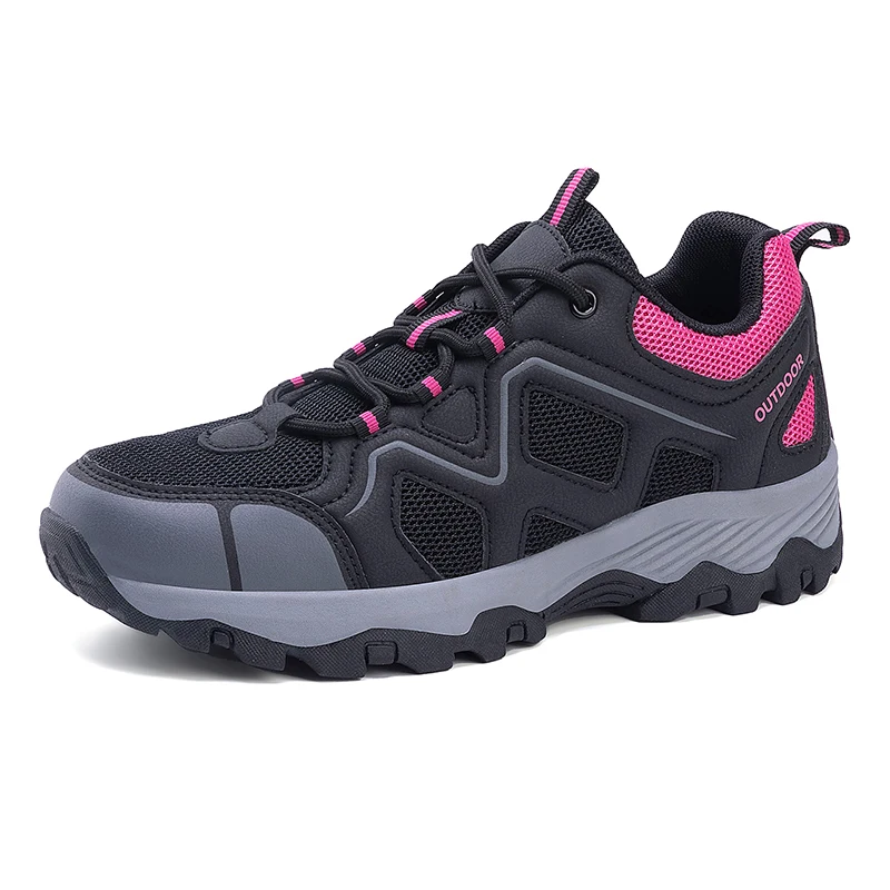 

New Men Women Hiking Shoes Breathable Outdoor Trekking Climbing Boots Non-slip Walking Jogging Shoes Couple Tourism Sneakers