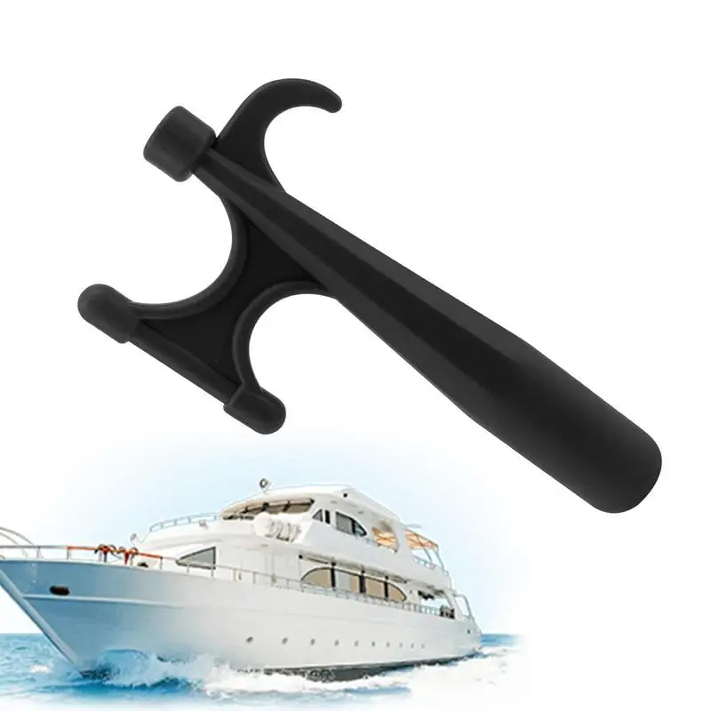 

Boat Hooks For Docking Rust-Resistant Portable Black Boats Hook Reusable Marine Boats Hook Head Multifunctional Unbreakable